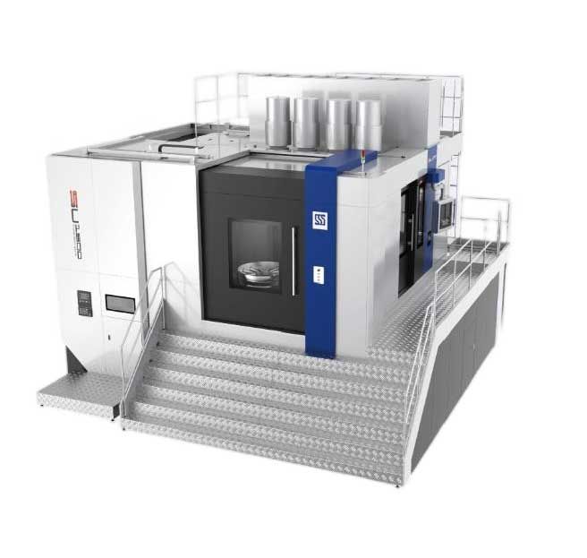 SU 系列五軸鏜銑-銑車加工中心